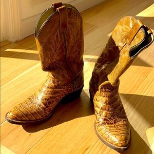 Roper men’s western leather boots 7.5 EE